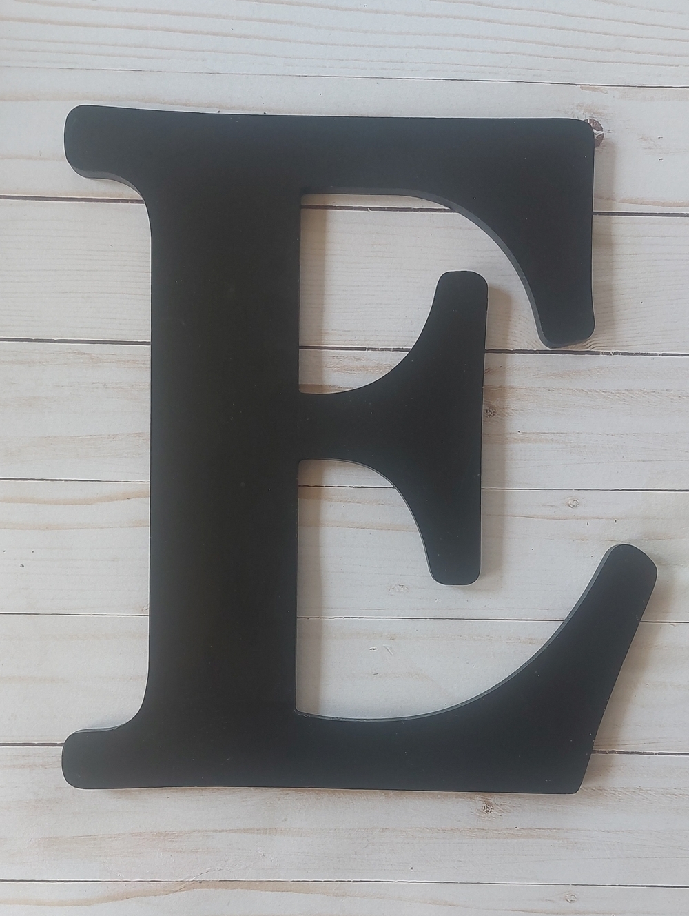 Hobby Lobby Black Letter E Wall Accent
